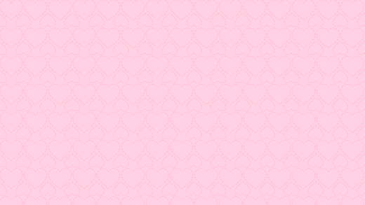 シンプルなハート型キルトの背景（10色）